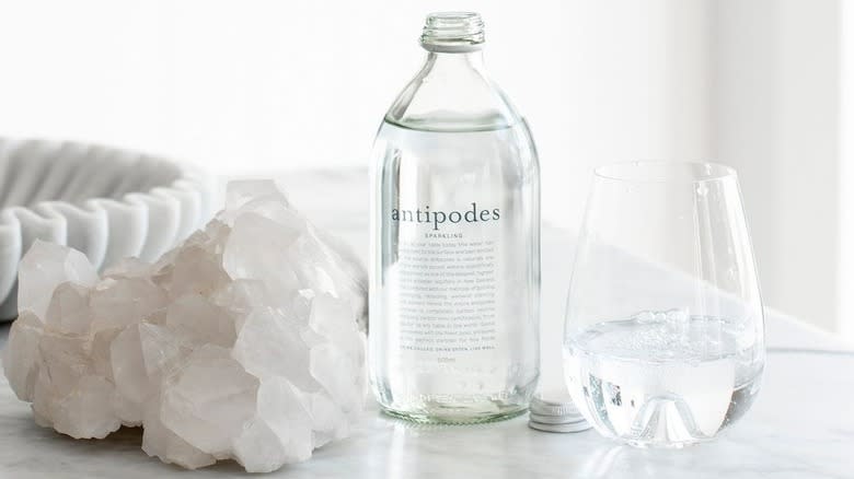 Clear Antipodes water bottle