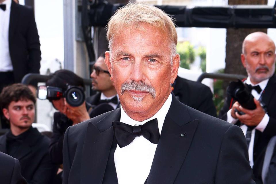 <p>Marc Piasecki/FilmMagic</p> Kefvin Costner on May 19, 2024