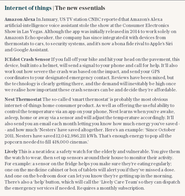 Internet of things | The new essentials