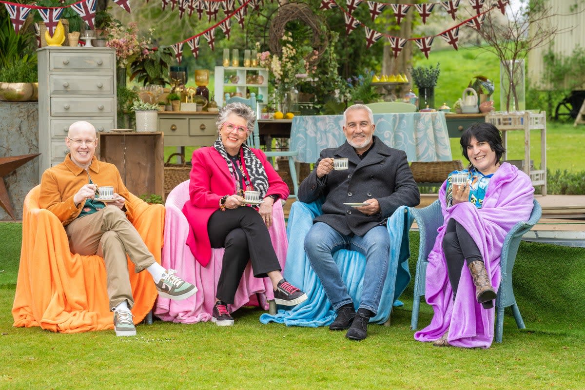 The Great British Bake Off of Matt, Paul, Prue and Noel (Channel 4/PA)