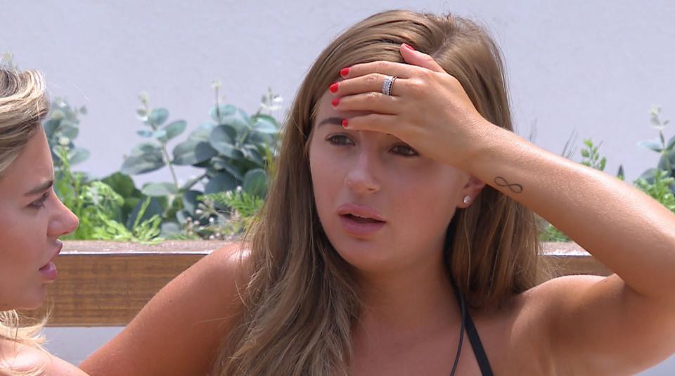 Viewers accused producers of emotionally manipulating Dani Dyer. (REX)