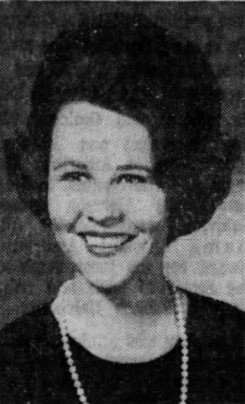 Kay Ivey, as seen in a wedding announcement in the Montgomery Advertiser in 1967.