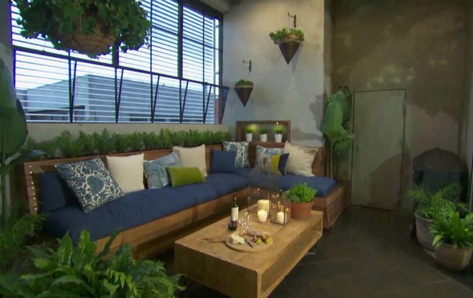 Dea and Darren's terrace from The Block