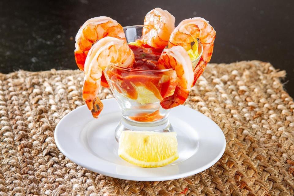 "Best shrimp cocktail you will ever try!" is at Giardino's Italian Steakhouse, 497 Bedford St., Abington.