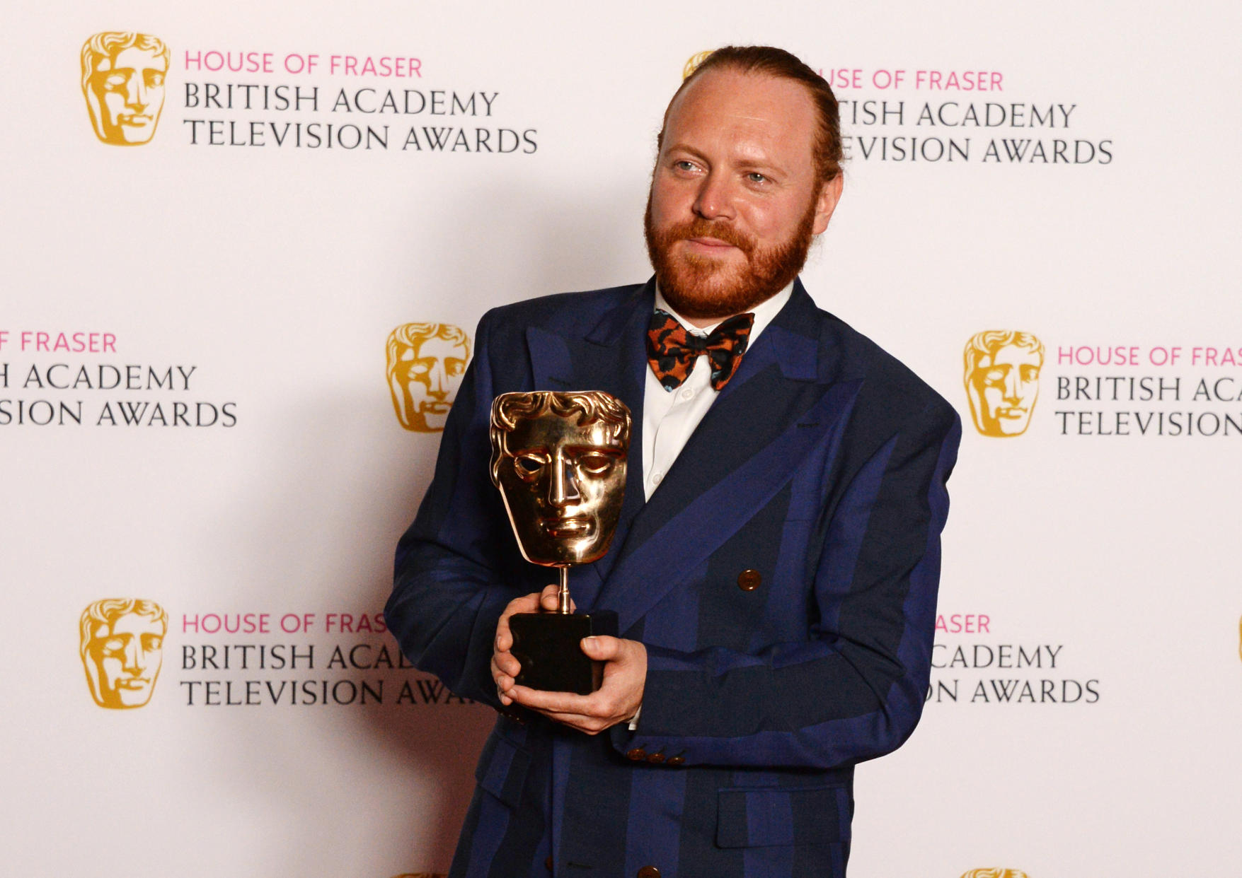 Leigh Francis aka Keith Lemon, winner of the Entertainment Performance award for 