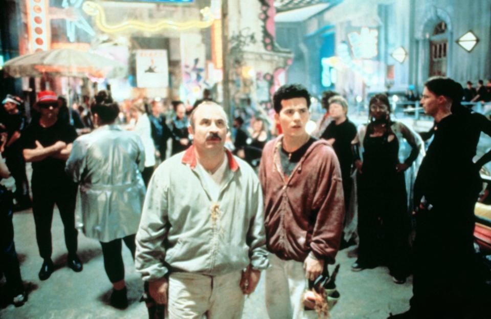 (L-R) Bob Hoskins and John Leguizamo in 1993’s ‘Super Mario Bros’