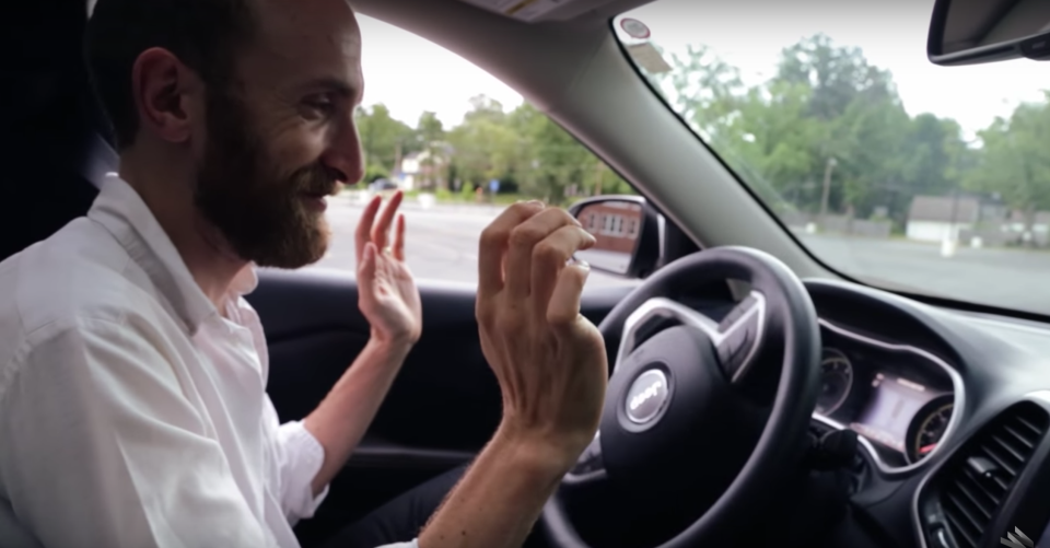 A smart Jeep being hacker. Photo: Screenshot/Wired.