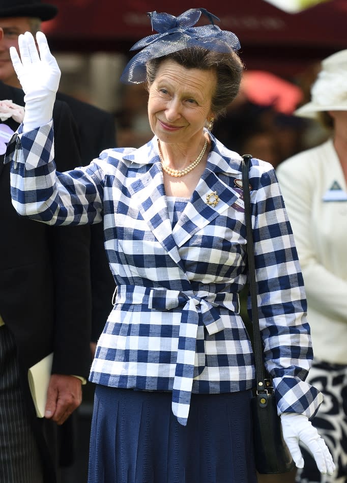 Members of The Royal Family attend the second day of Royal Ascot at Ascot Racecourse, Ascot, Berkshire, UK, on the 21st June 2017. 21 Jun 2017 Pictured: Princess Anne, Princess Royal.