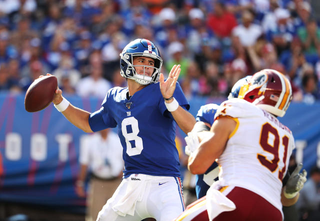 NY Giants vs. Redskins: Daniel Jones gets win No. 2 in 1st home start