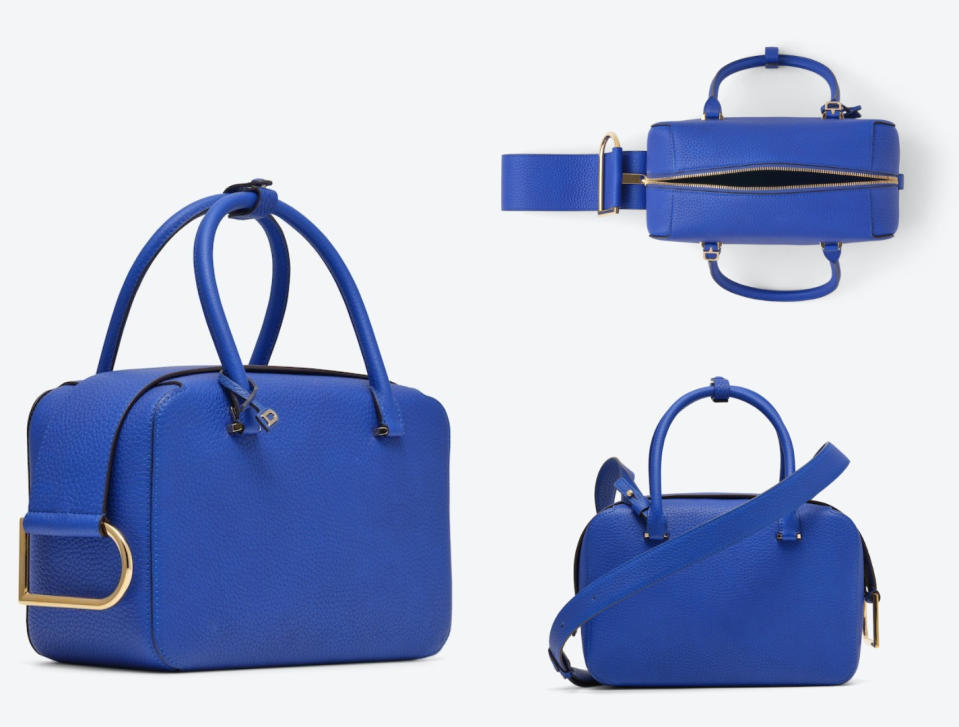 精品保齡球包推薦1：Delvaux Cool Box手袋，約NT132,000。圖片來源：Delvaux