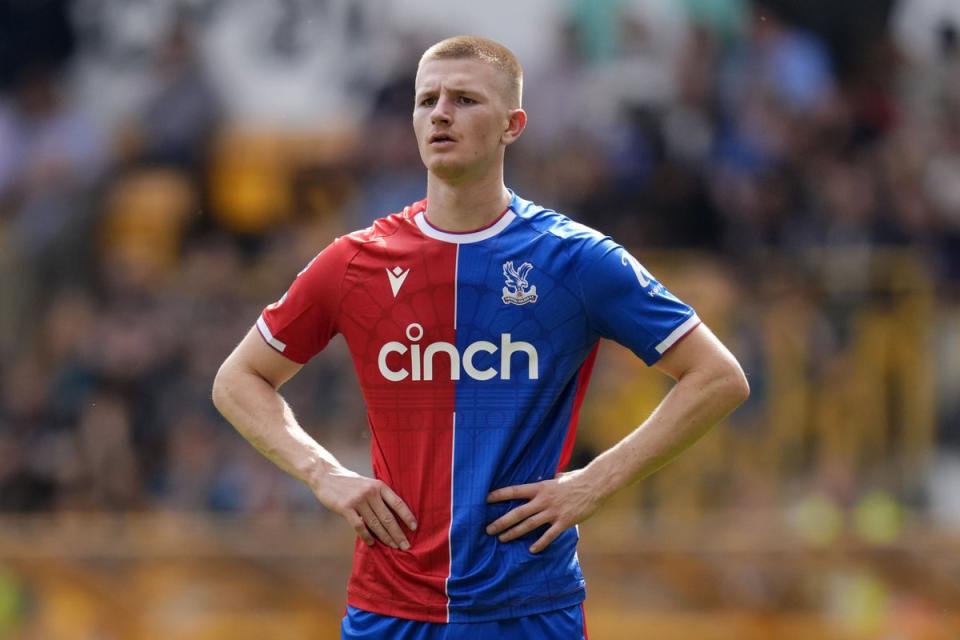 Crystal Palace midfielder Adam Wharton has adapted quickly to life in the Premier League (PA Wire)