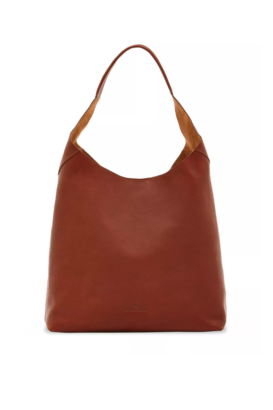 Il Bisonte Le Laudi Leather Hobo Bag