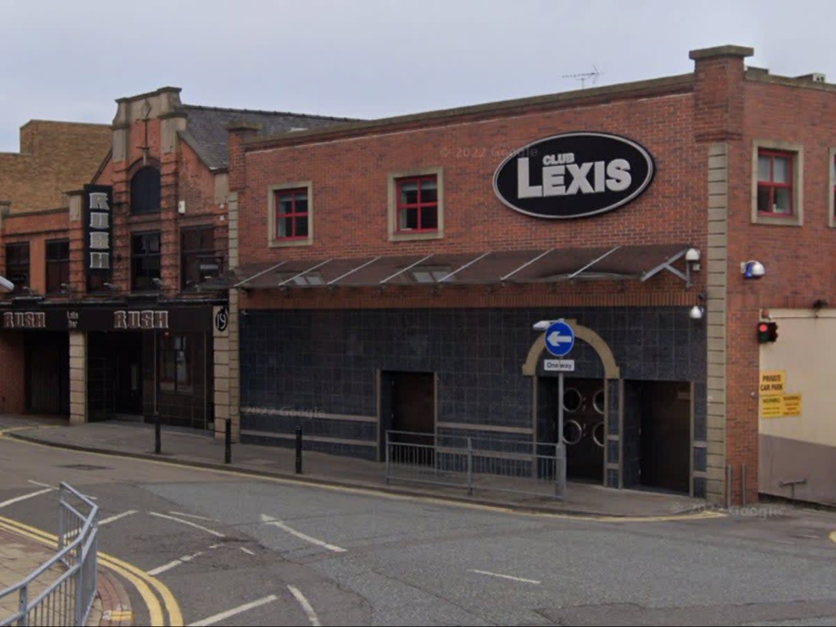 Club Nexis in Mansfield, where police said a man had part of his ear bitten off in an attack (Google Maps)
