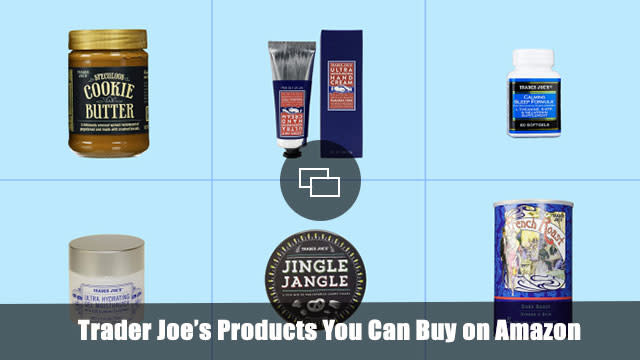 Trader Joe's products on Amazon