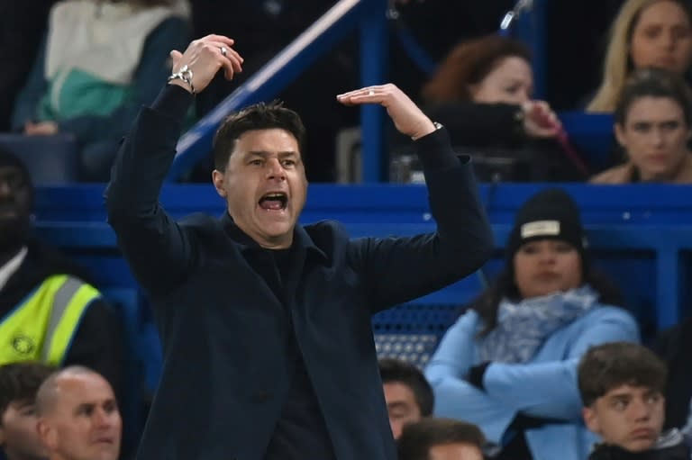 Mauricio Pochettino's <a class="link " href="https://sports.yahoo.com/soccer/teams/chelsea/" data-i13n="sec:content-canvas;subsec:anchor_text;elm:context_link" data-ylk="slk:Chelsea;sec:content-canvas;subsec:anchor_text;elm:context_link;itc:0">Chelsea</a> are pushing for a European place after an inconsistent season (Glyn KIRK)