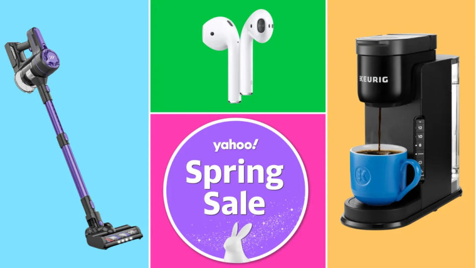 Amazon's Big Spring Sale.  Photo: amazon.com and Yahoo.com