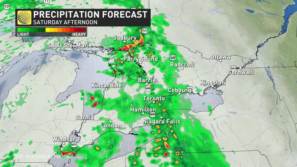 Baron_Southern Ontario_Precipitation_Saturday_Afternoon_April 27