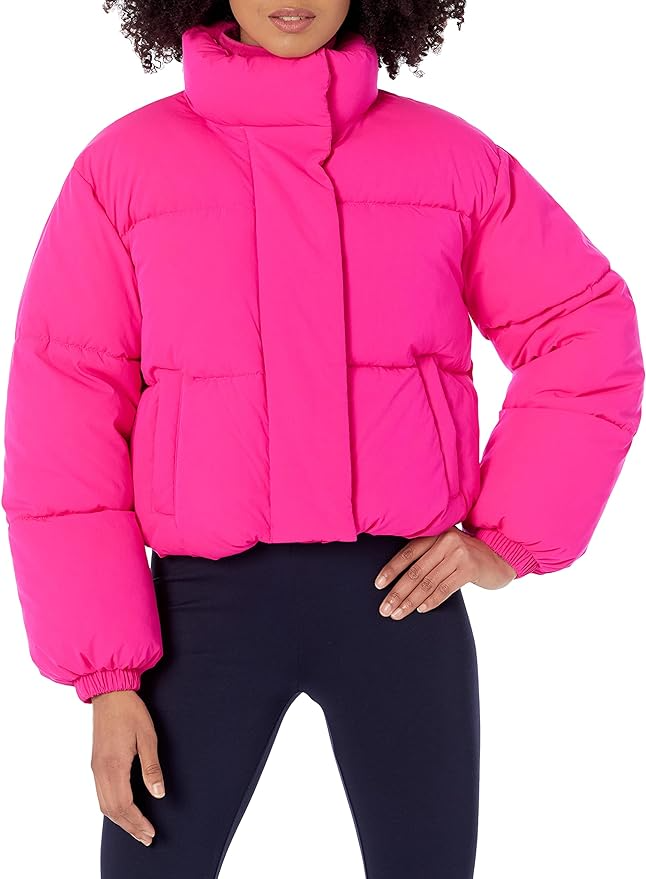 Amazon Essentials Crop Puffer Jacket