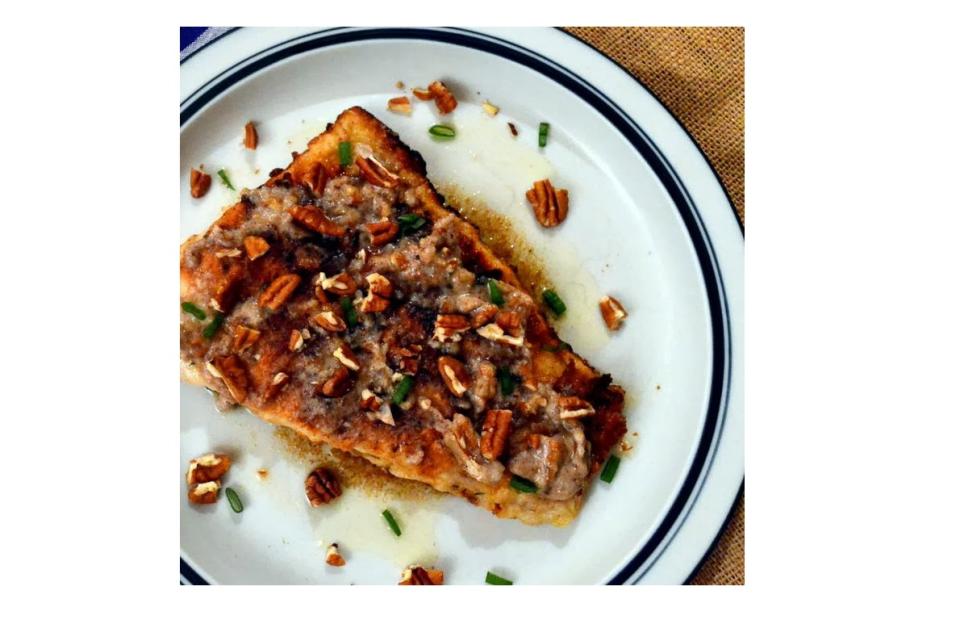 Cajun Fish with Pecan Butter and Browned Butter