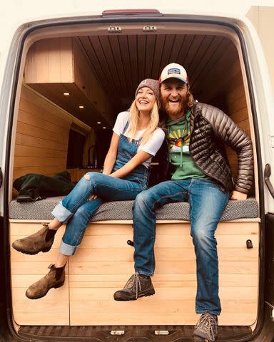 <p>Meredith Hagner Instagram</p> Wyatt Russell and Meredith Hagner.