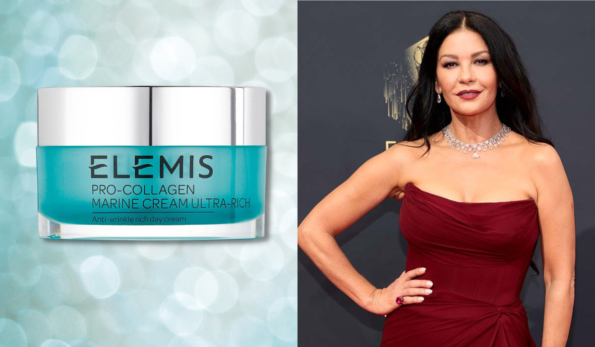 Celebrities like Catherine Zeta-Jones and Kate Hudson love Elemis. (Photo: QVC/Getty)