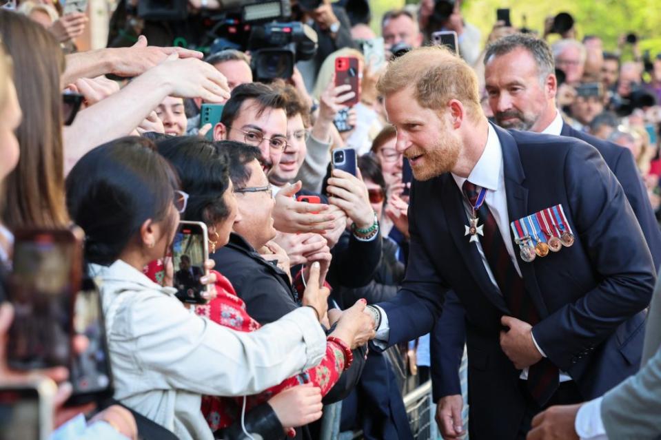 The Duke of Sussex, 39, returned to London this week to celebrate the 10th anniversary of the Invictus Games. Getty Images for Invictus Games Foundation