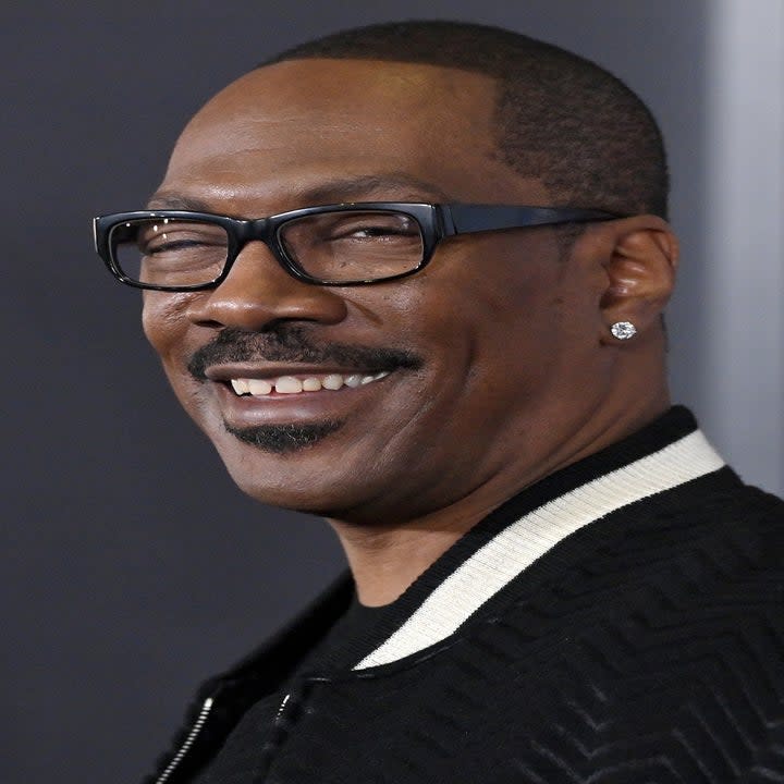 Eddie Murphy smiling