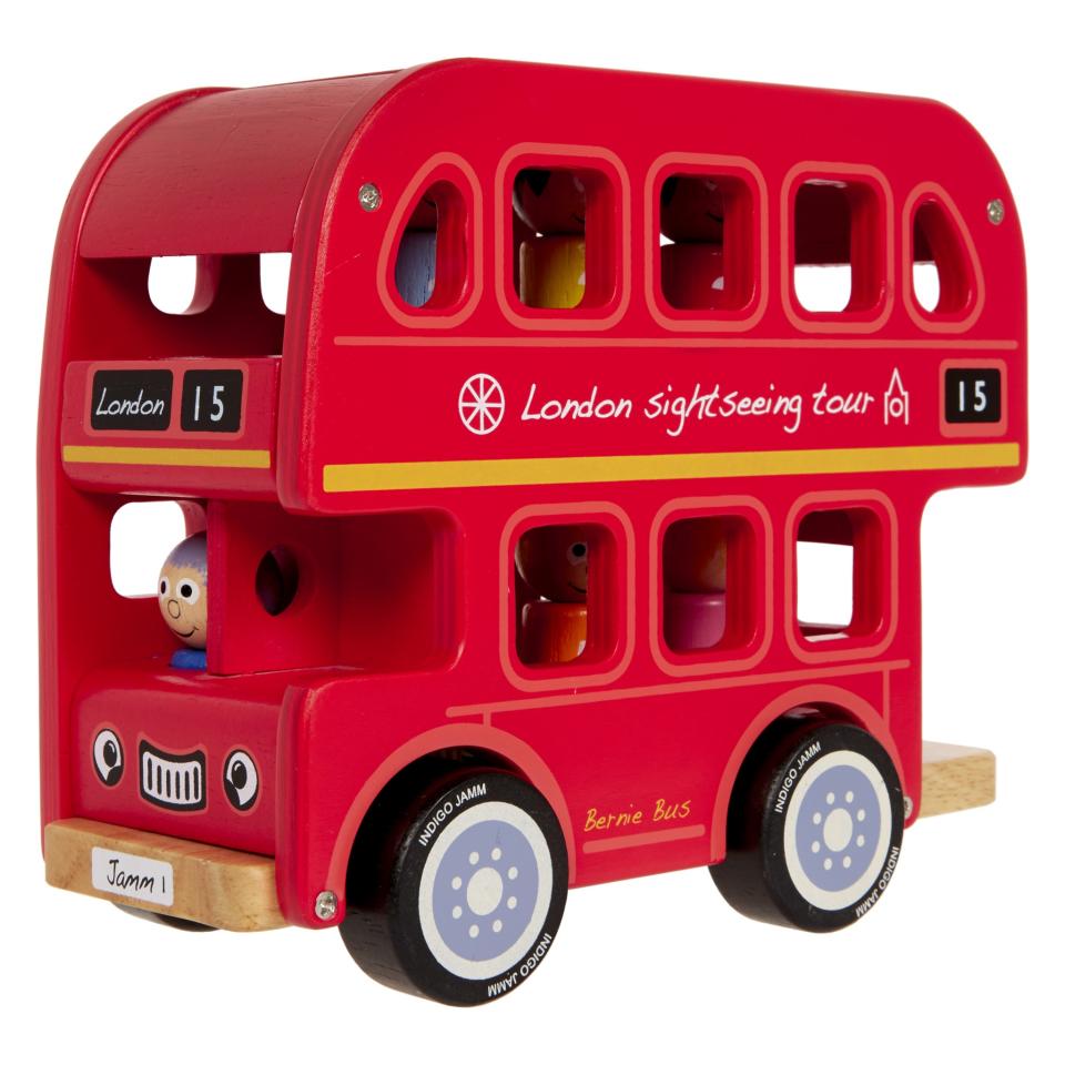 Bernie’s Bus Wooden Toy, £32, National Gallery Company www.nationalgallery.co.uk