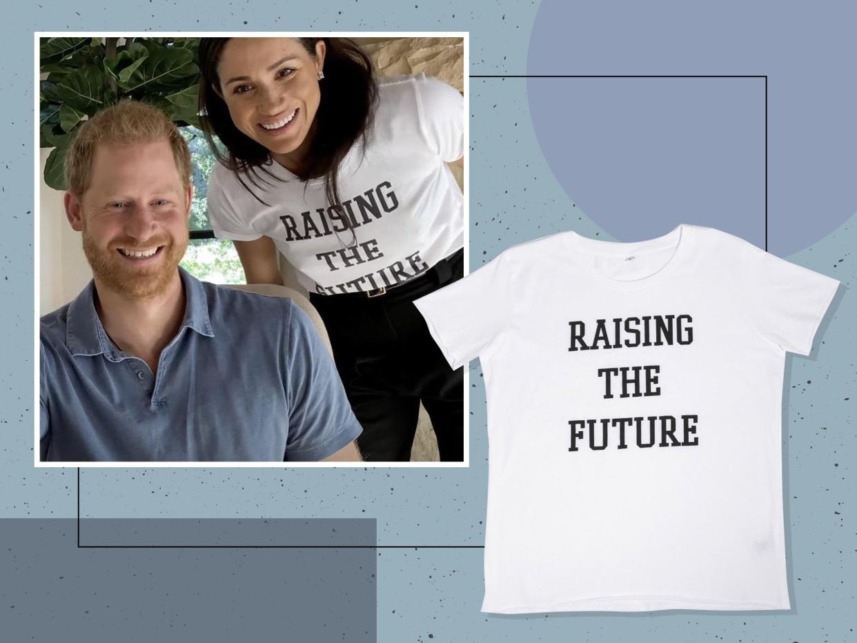 <p>Get your hands on the royal’s tee before it sells out</p> (Apple TV/The Independent)