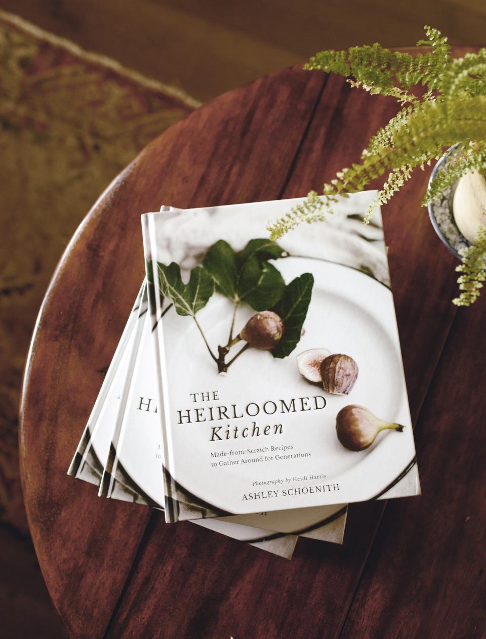 Fans and friends of Ashley Schoenith can visit her at her book signing for "The Heirloomed Kitchen" on April 24th at the Hearth and Soul.