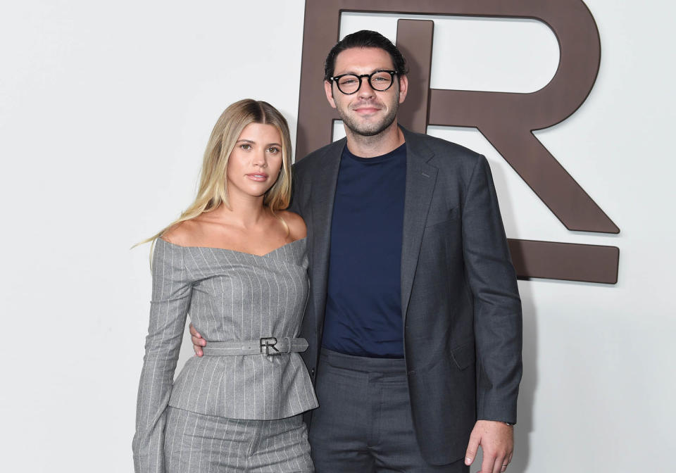 Sofia Richie and  Elliot Grainge (Gilbert Flores / WWD via Getty Images)