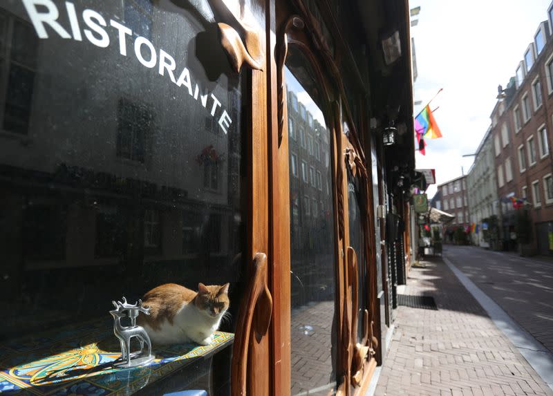 Cafes and restaurants in Amsterdam stay closed as Netherlands face prospect of extended lockdown