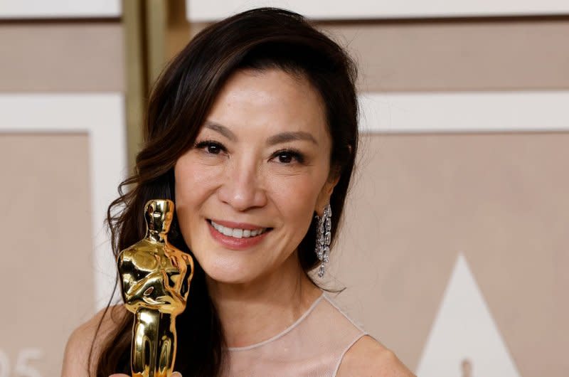 Michelle Yeoh attends the Academy Awards in March. File Photo by John Angelillo/UPI