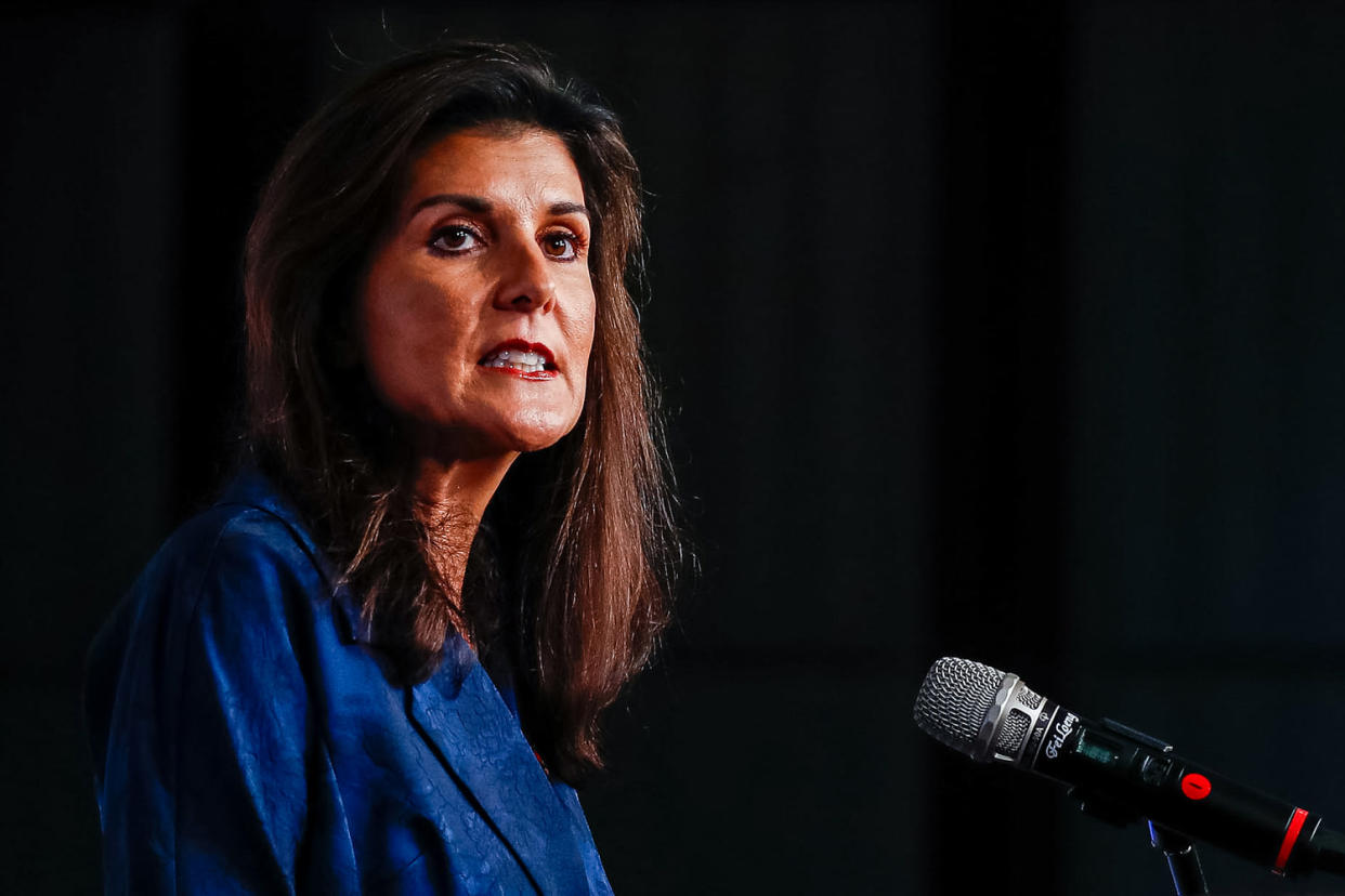 Nikki Haley. (Daniel Ceng / Anadolu via Getty Images)