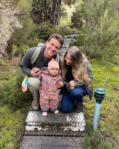 <p>Bindi Irwin Instagram</p> Bindi Irwin and Chandler Powell with their daughter, Grace Warrior Irwin Powell.