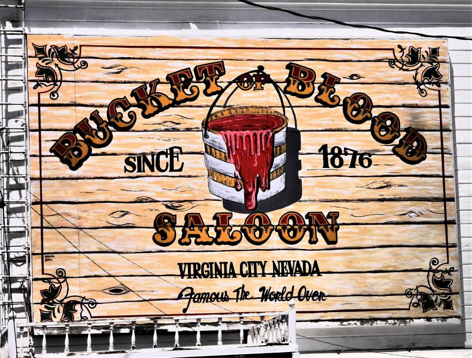 Time for an adult libation at the Bucket of Blood Saloon in Virginia City.