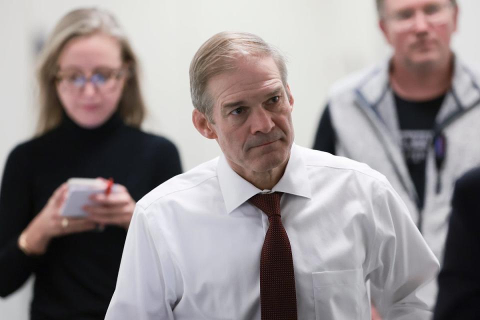 Jim Jordan is running to be speaker of the House (Getty Images)