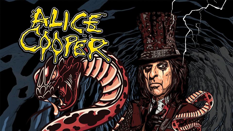 Rock and roll musician Alice Cooper is performing at Juanita K. Hammons Hall for the Performing Arts on Tuesday, Aug. 15, 2023.