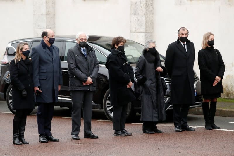 Funeral of late former French President Valery Giscard d'Estaing in Authon