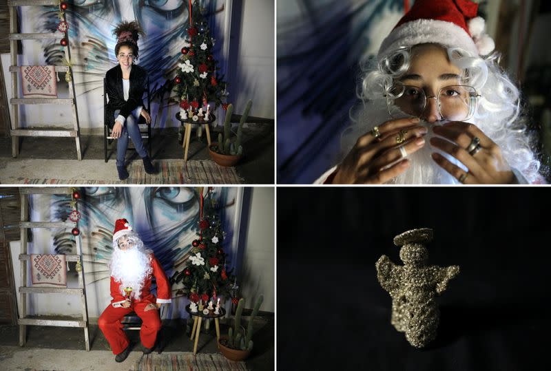 The Wider Image: Christmas wishes from Santas around the world