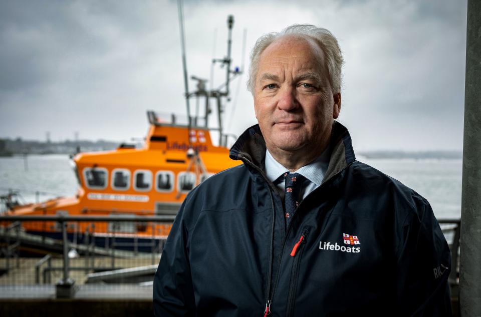 RNLI Chief Executive Mark Dowie called the abuse “unacceptable” (RNLI)