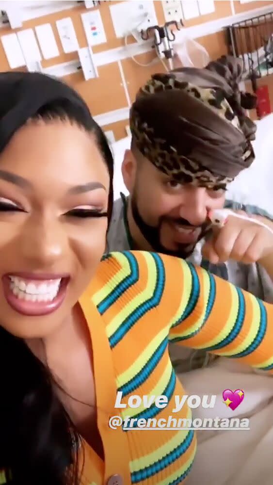 Megan Thee Stallion and French Montana | Megan the Stallion/Instagram