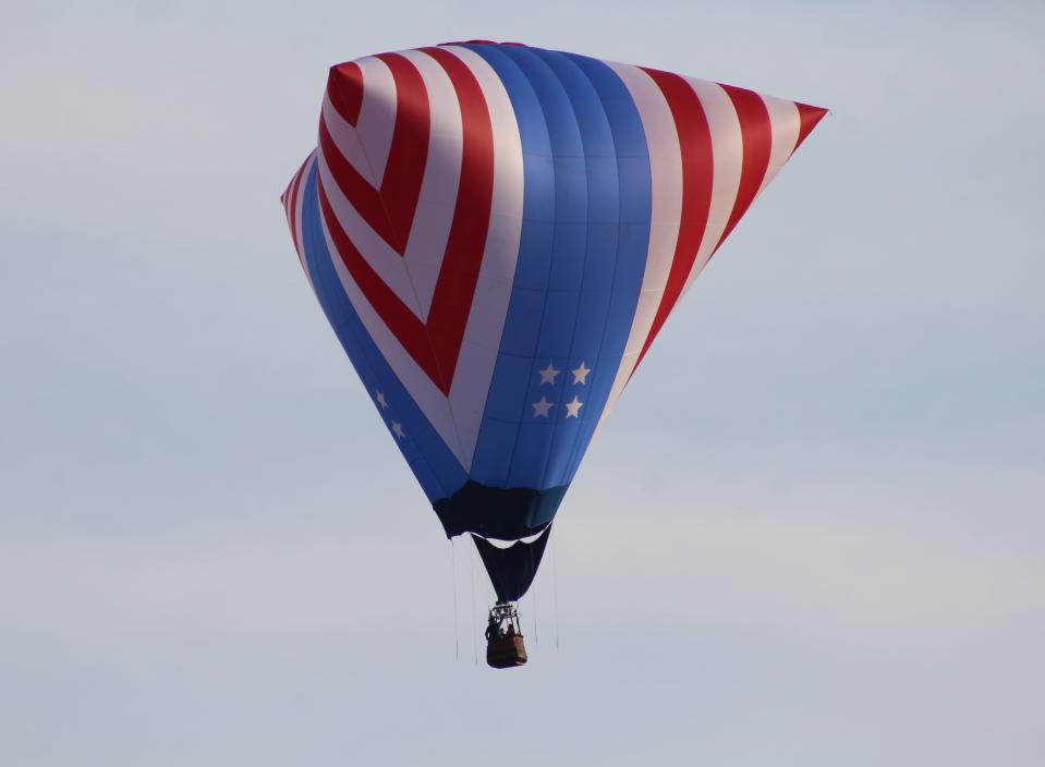 The Great Wellsville Balloon Rally lifted off in 2022 for the first time since 2019 under calm conditions as several dozen hot air balloons took to the sky.