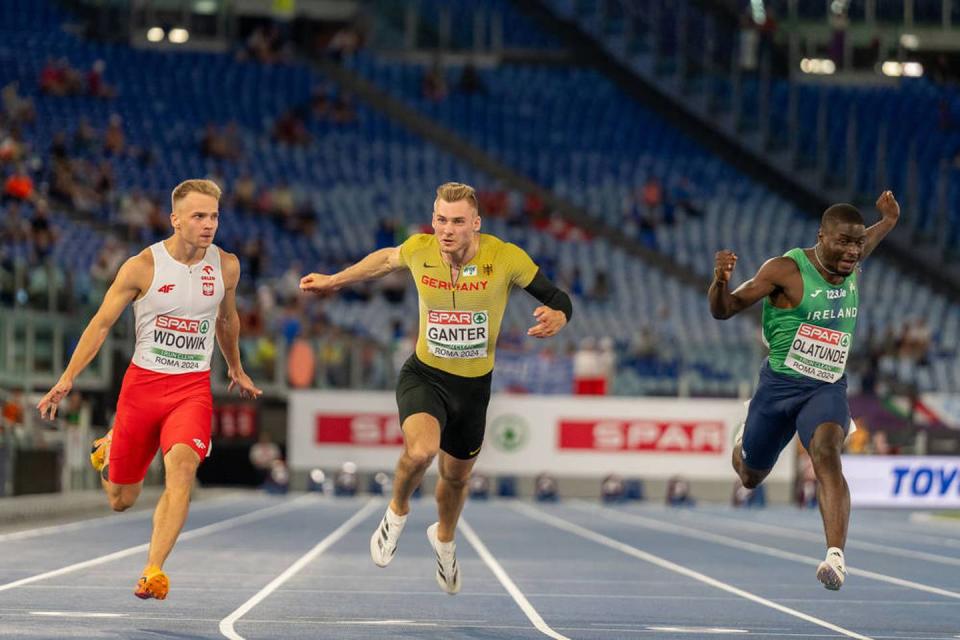 Bizarre Szenen im 100-Meter-Halbfinale