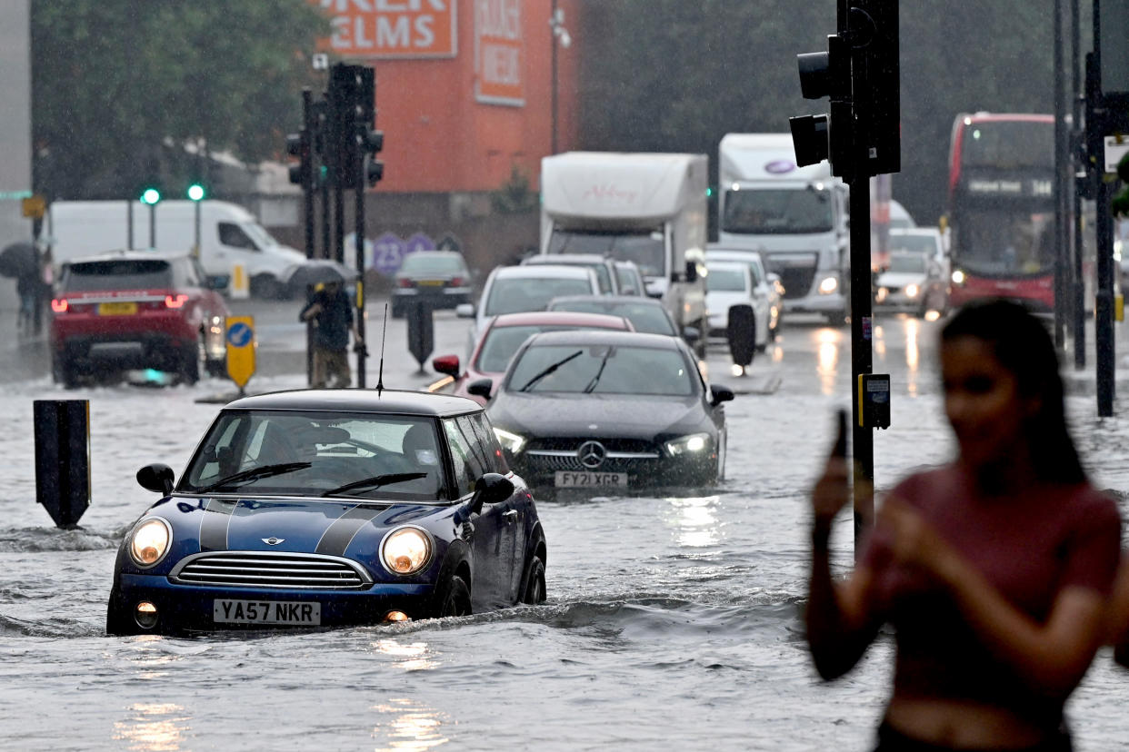 BRITAIN-WEATHER-FLOODING (Justin tallis / AFP via Getty Images file)