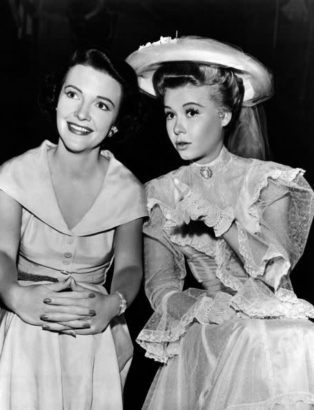 1952: Vera-Ellen and Nancy Davis Reagan