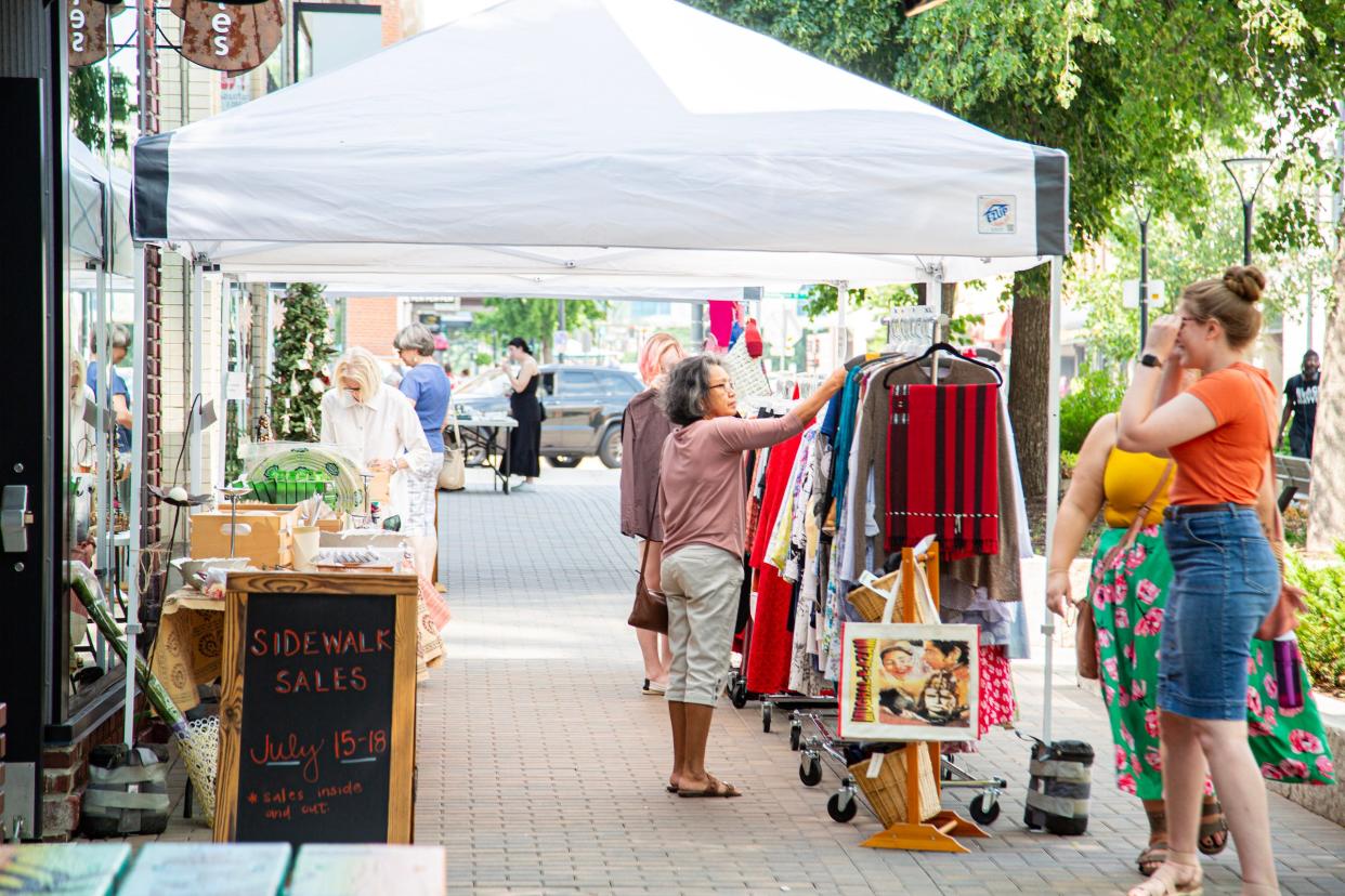 The Iowa City Downtown District's annual Sidewalk Sales is back for the 56th year running, one of downtown's longest-running traditions, from Thursday, July 18 to Sunday, July 21.