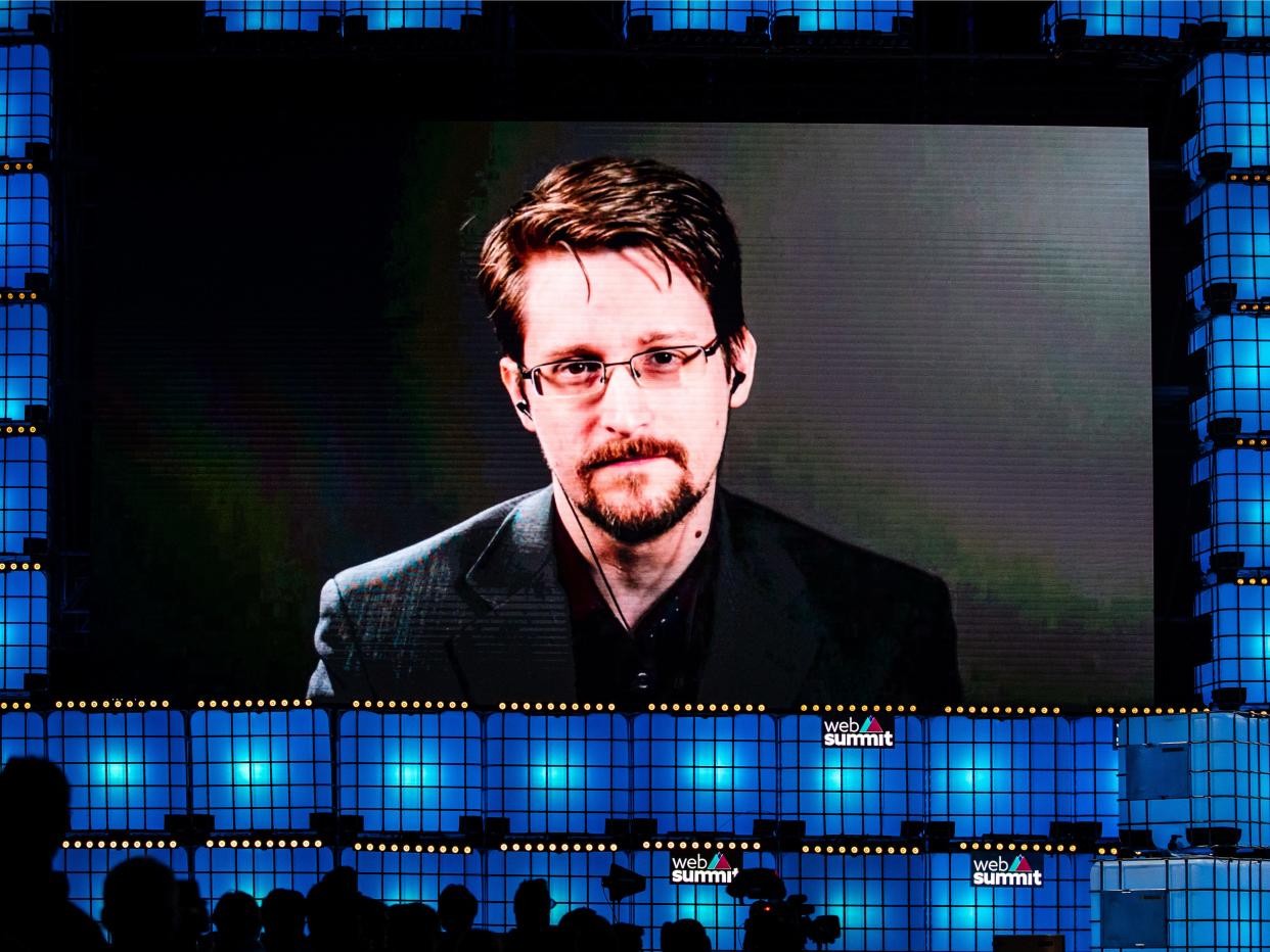 Edward Snowden Web Summit
