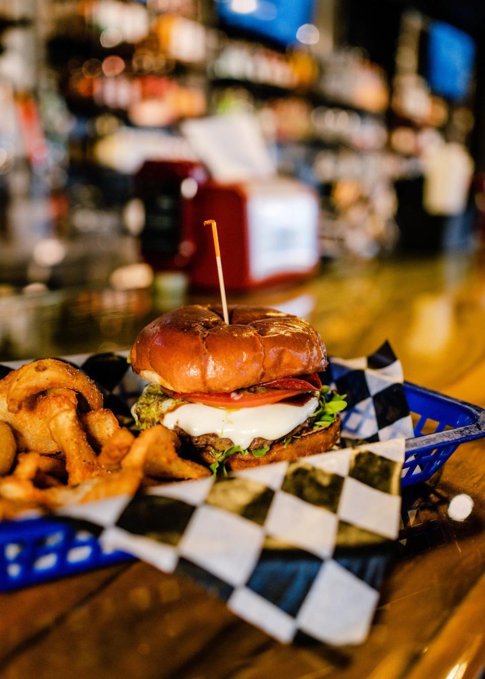 Fatboys, a casual eatery known for its signature burgers and wings, is bringing a location to 8651 Navarre Parkway soon. Pictured is The Italian burger.