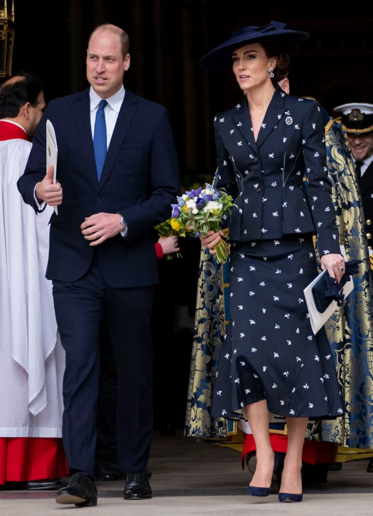 Conspiracy theories have flown about Middleton and William. UK Press via Getty Images